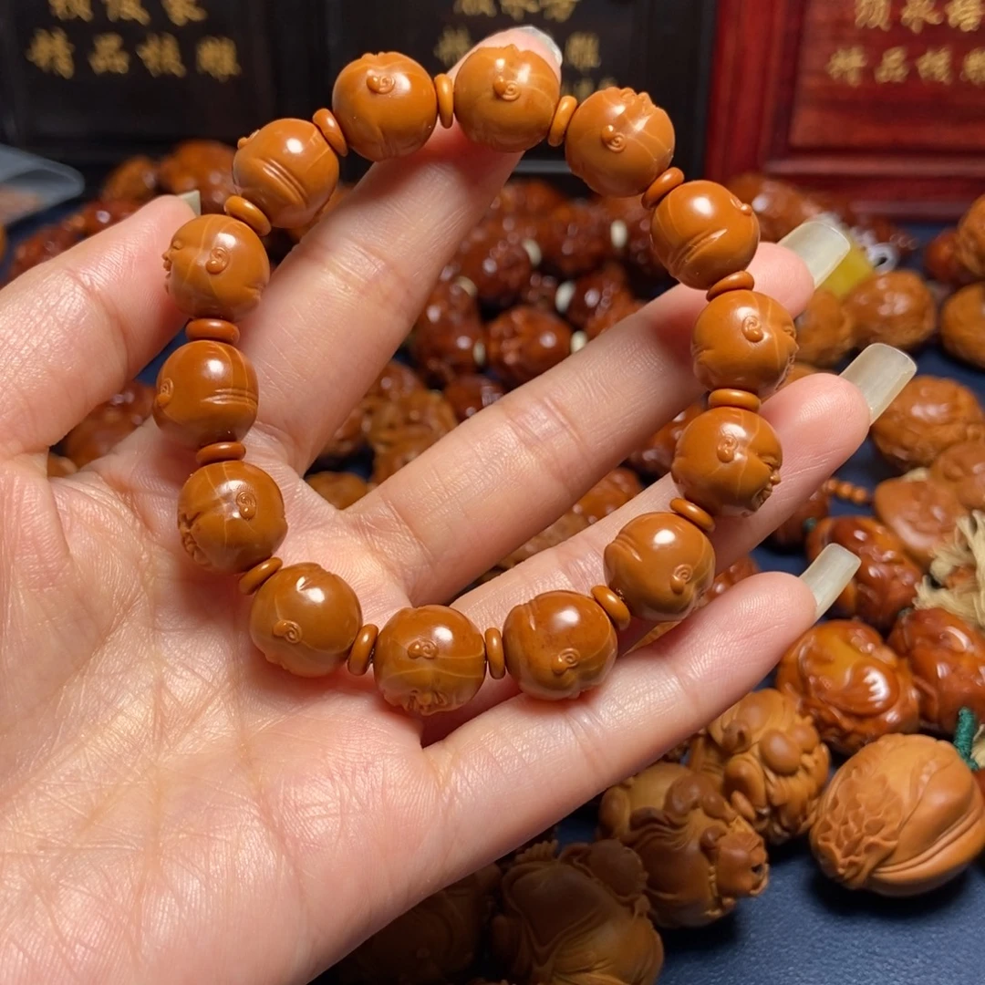 手串/手链橄榄核练手百态