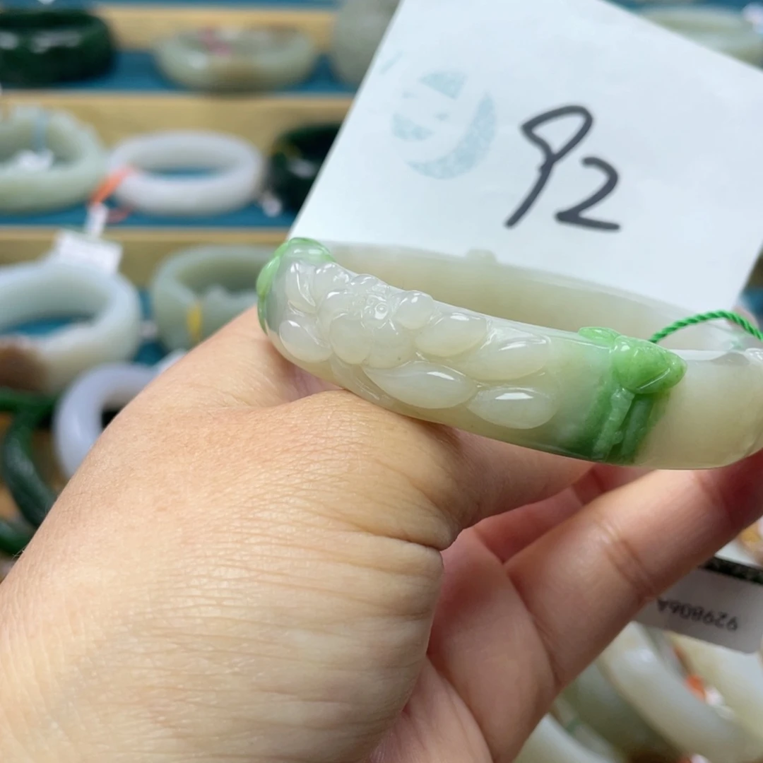 未镶嵌手镯和田玉圈口55