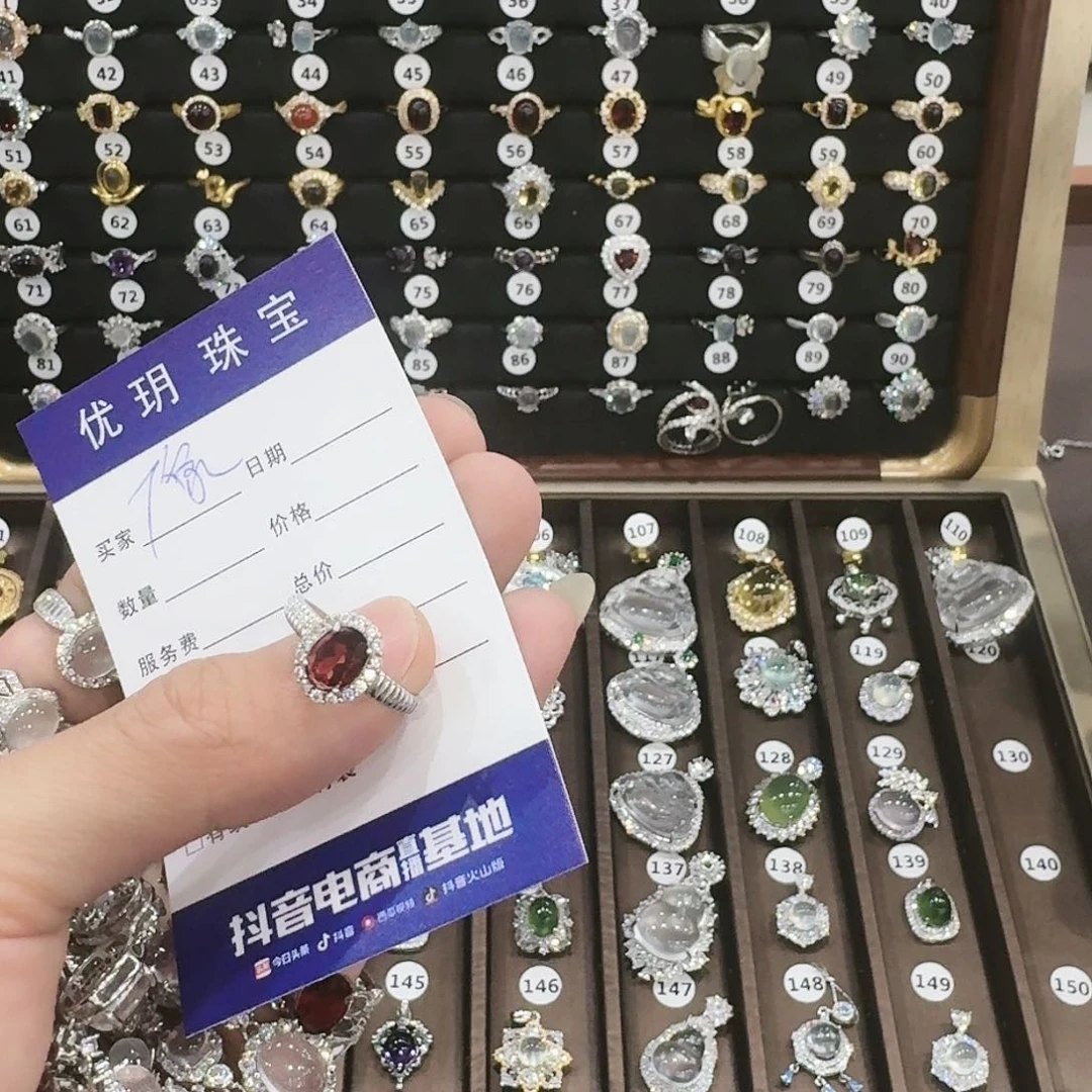 蛇纹石玉手链银S925镶嵌电****家