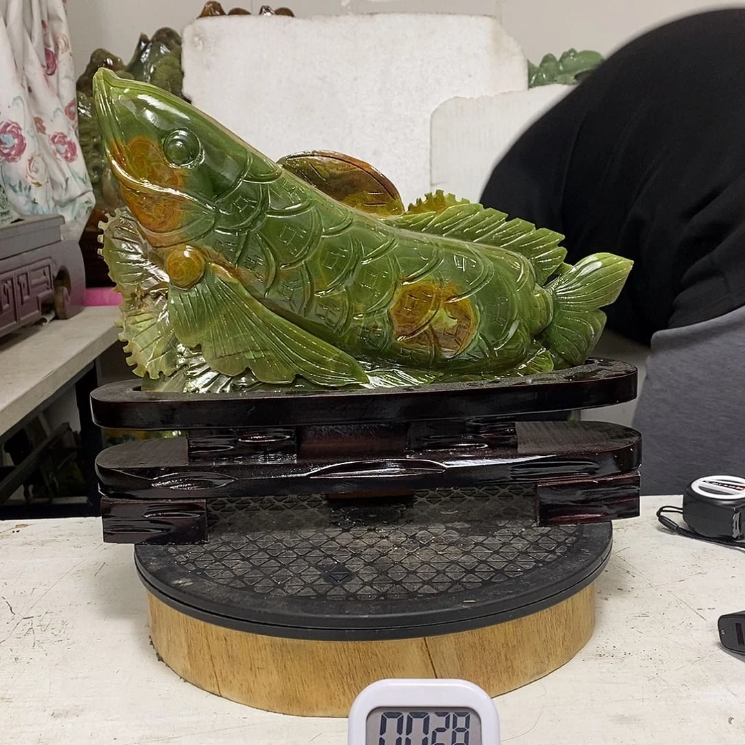 G***i玉玉未镶嵌居家摆件