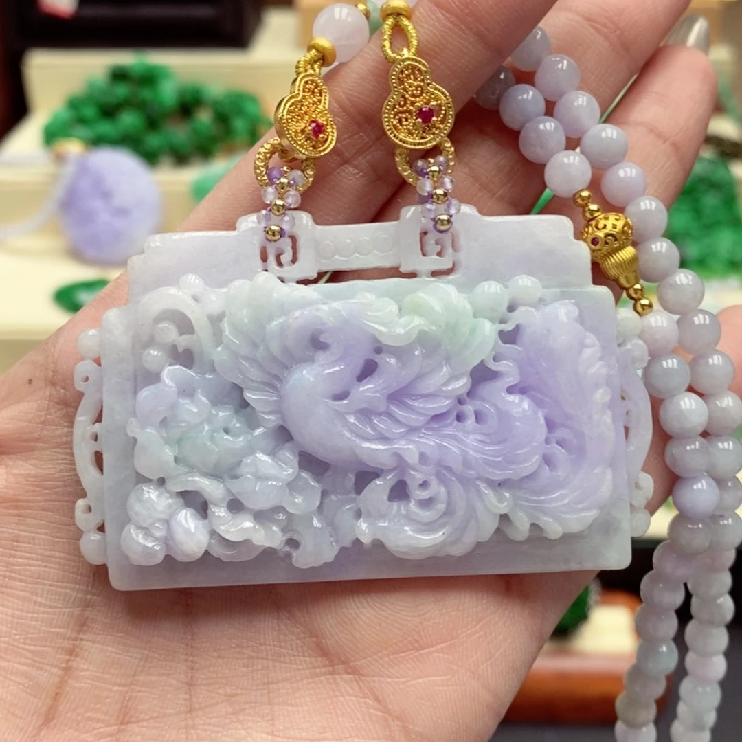 颈饰未镶嵌翡翠翡翠吊坠