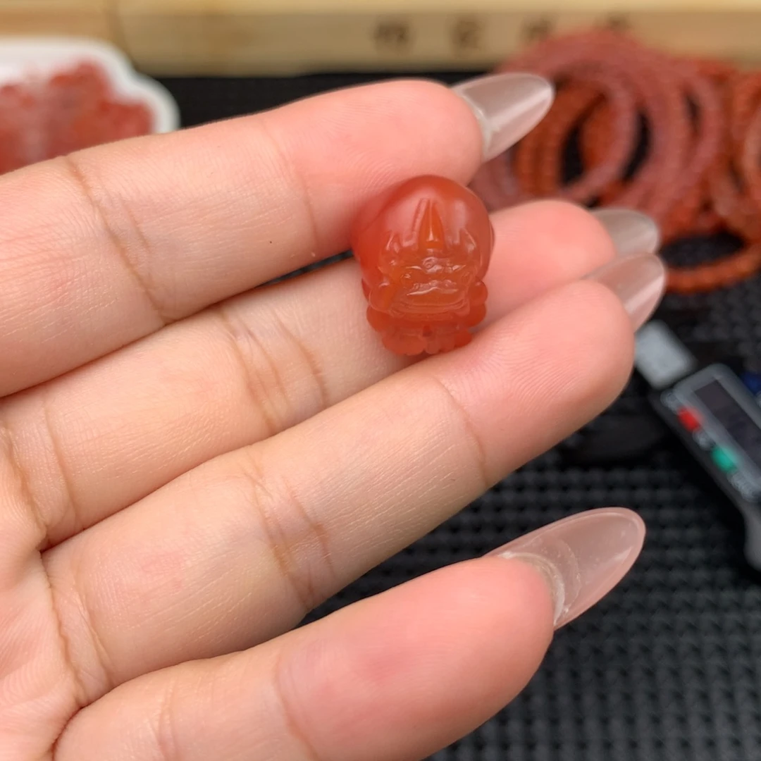 吊坠(不含链)未镶嵌南红玛瑙