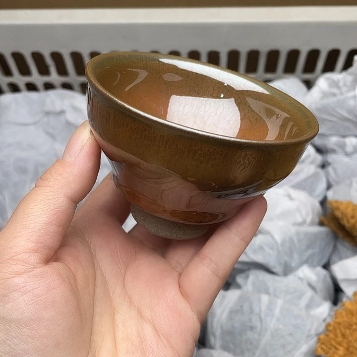 茶盏建窑建盏主人杯