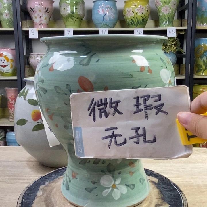 景德镇高温陶瓷花盆