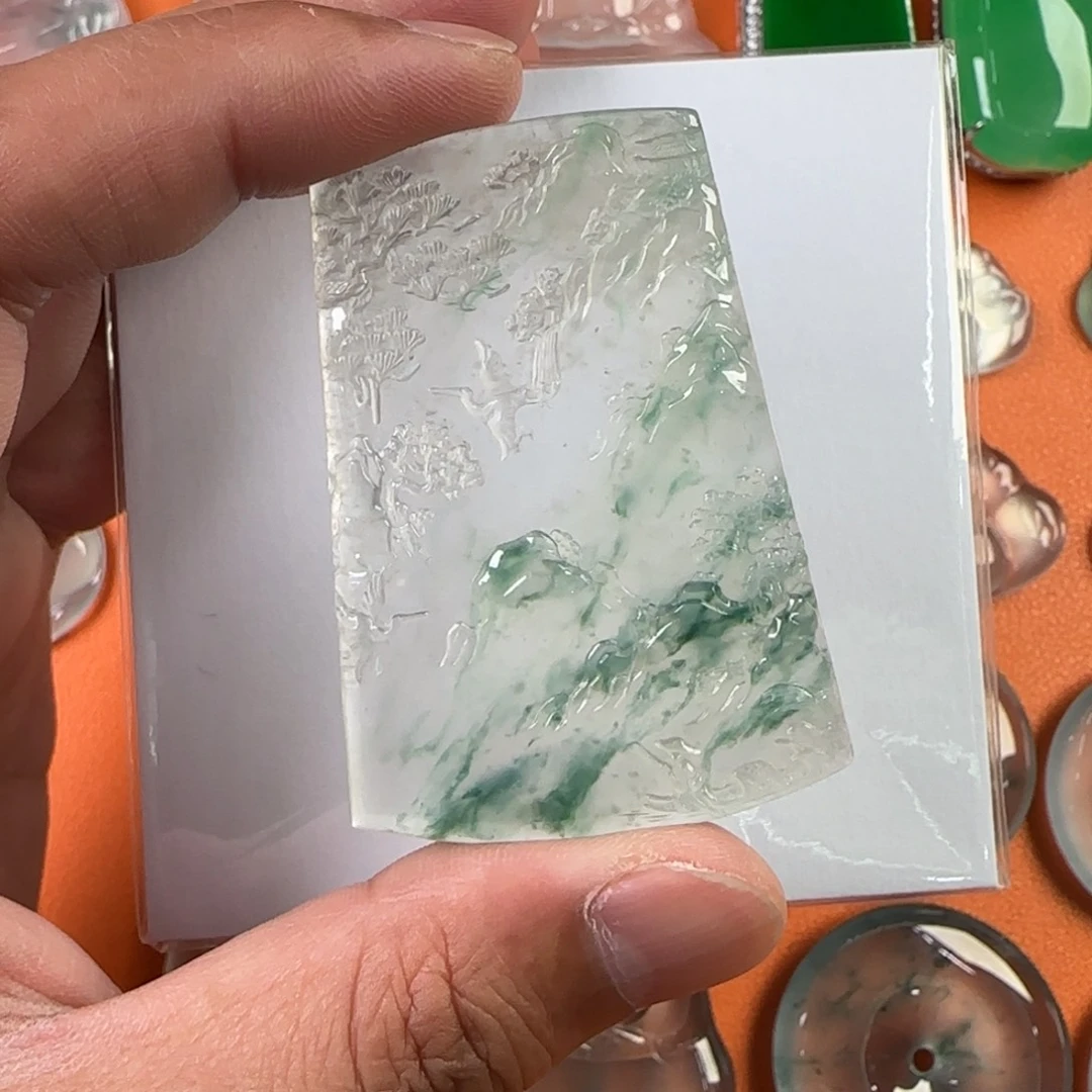 定制翡翠未镶嵌天然