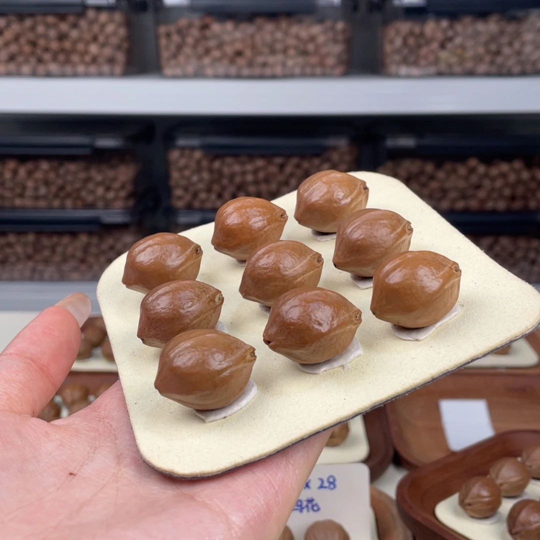 @***明橄榄核手串/手链21 27梅林铁核