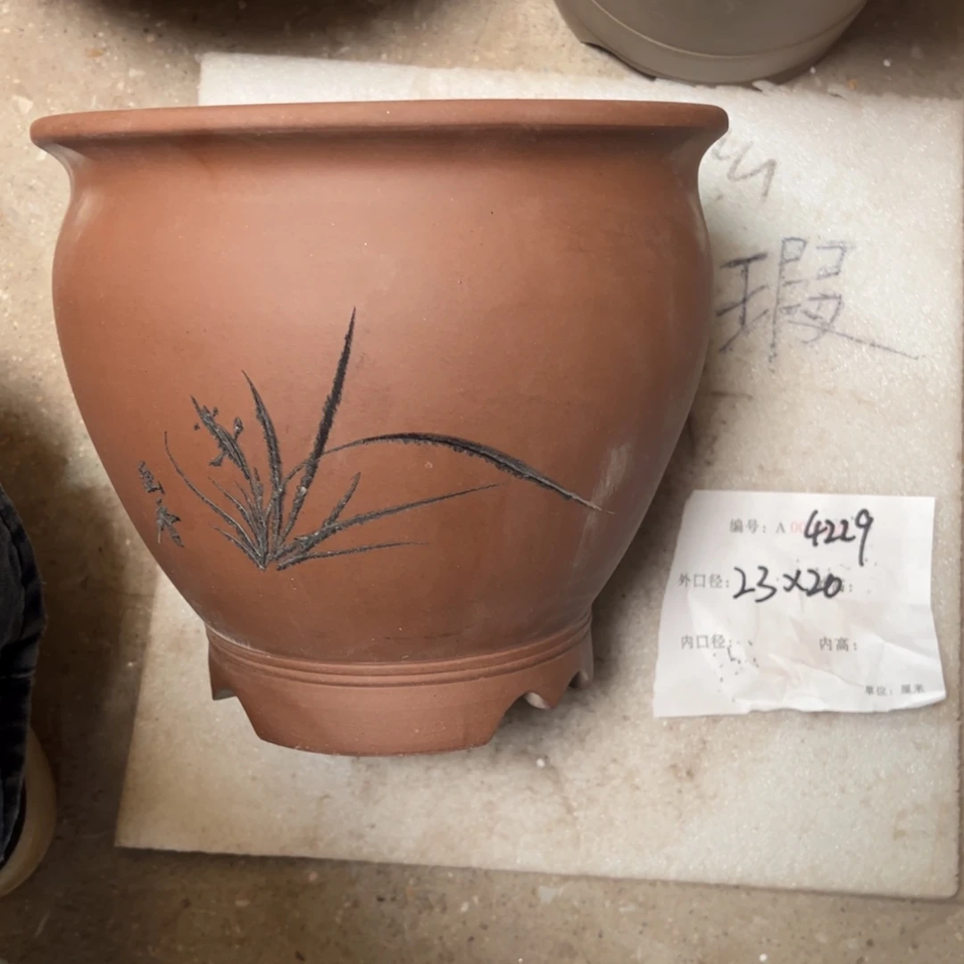紫砂花盆紫砂花盆