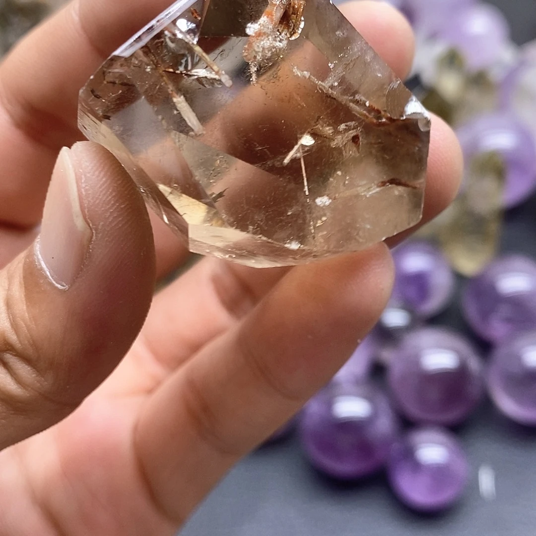 水晶珠宝半成品未镶嵌425