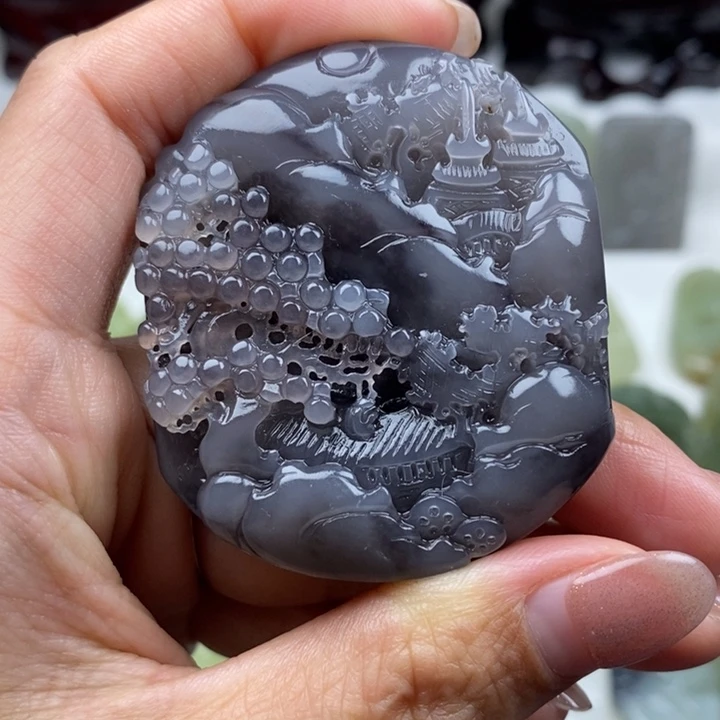 和田玉（糖玉）未镶嵌颈饰95