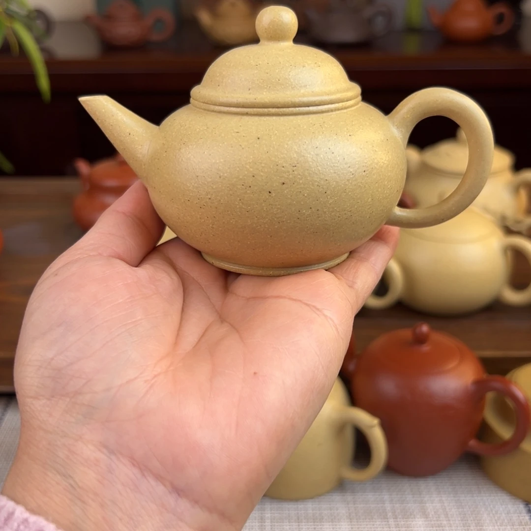 茶壶紫砂本绿水平全手150cc