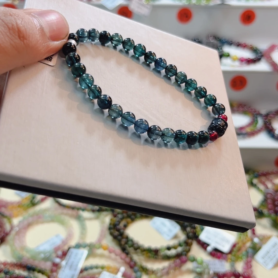 未镶嵌碧玺手链碧玺