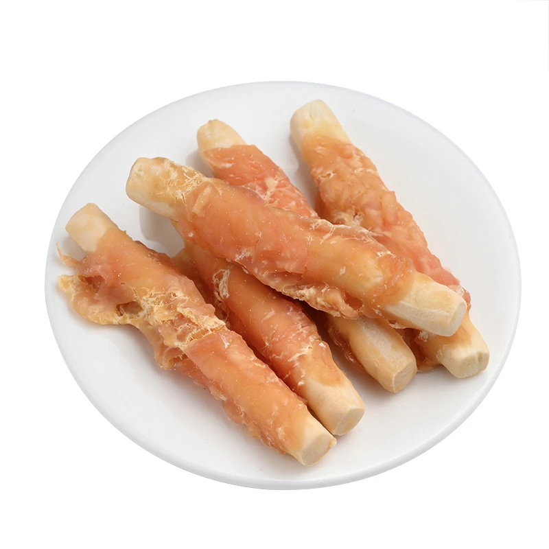 A-77-鸡肉钙奶棒80g工厂自产200种每日鲜宠物零食狗零食营养更全