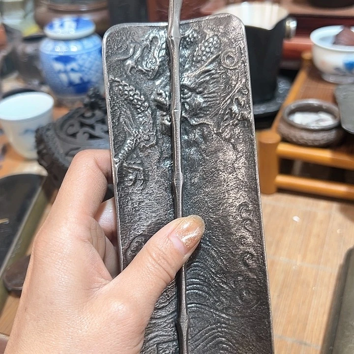 铁风**茂中古工艺品摆件