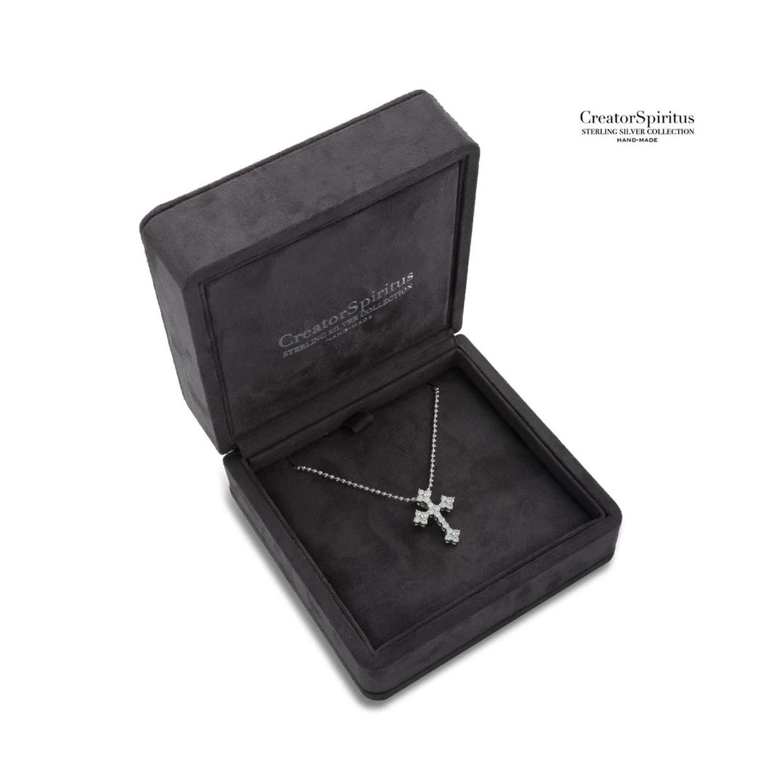 925银银制品 CreatorSpiritus高定『RebornTinyE』十字架吊坠大号