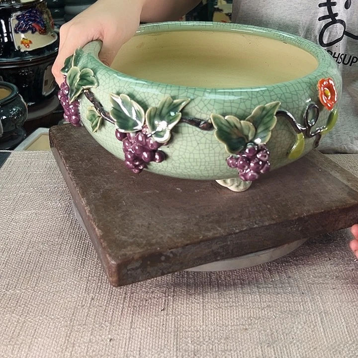 泳坤堂石湾盆陶瓷