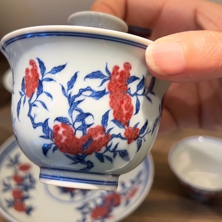 臻玉古坊原矿孔雀石釉里红