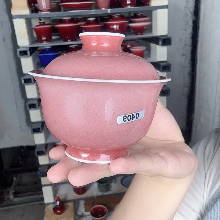 瓷片景德镇郎红陶瓷