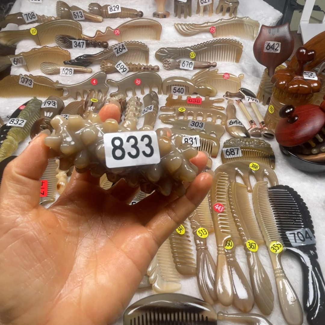 牛角梳福利款梳子