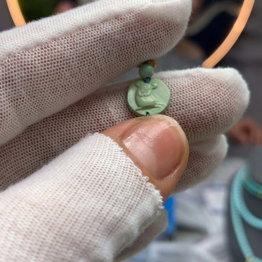 绿松石挂件未镶嵌