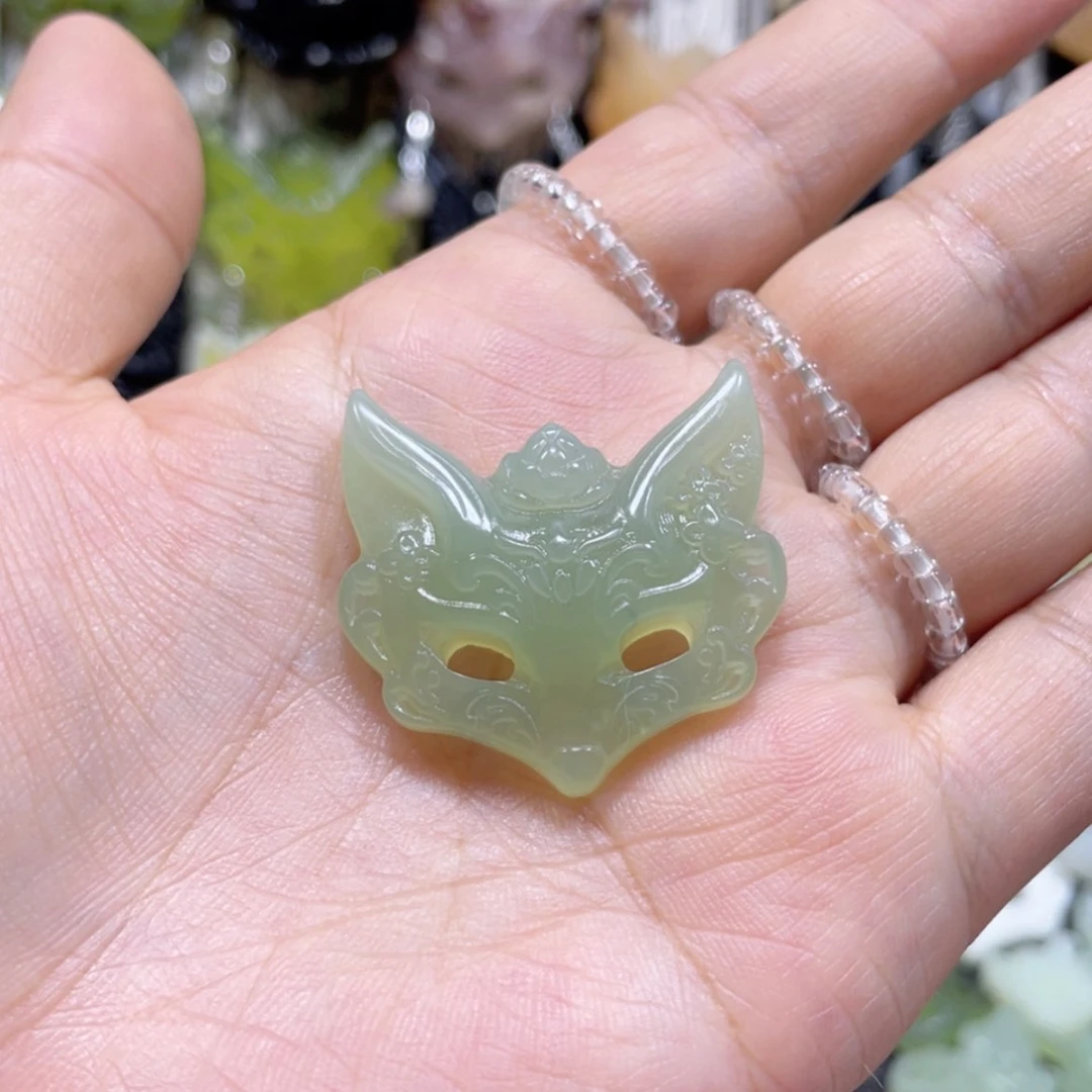 【闪购商品】岫玉未镶嵌颈饰111吊坠