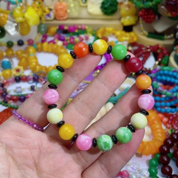 树脂制品14号彩色手串