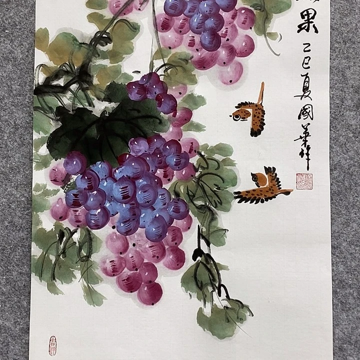 国画刘国华手绘作品111