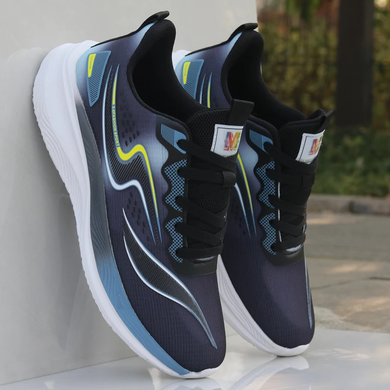 超轻便透气网面运动鞋春夏季新款男鞋子男士网鞋软底防滑跑步潮鞋