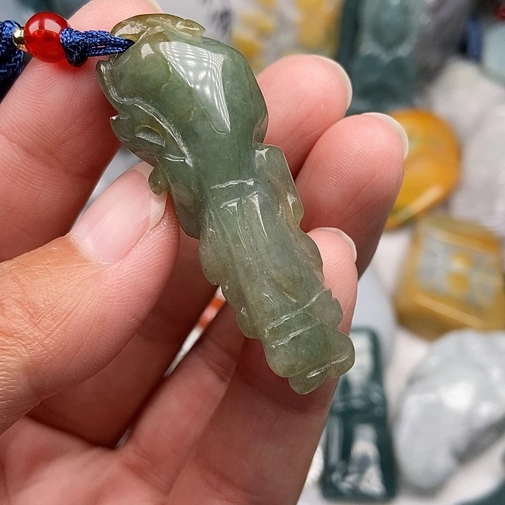 未镶嵌挂件翡翠翡翠