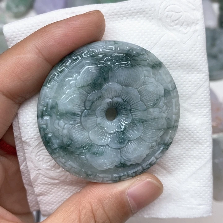 颈饰未镶嵌翡翠天然缅甸翡翠a货