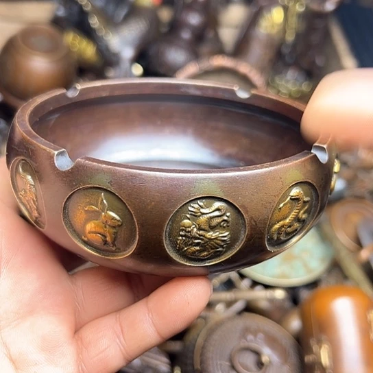 铜制文玩把玩物件