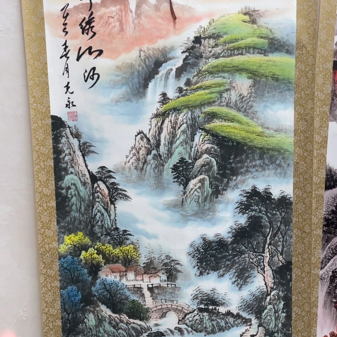 国画老师手笔手绘作品Y