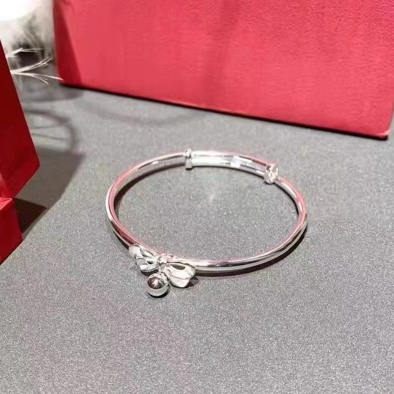 精品蝴蝶结铃铛手镯  A165