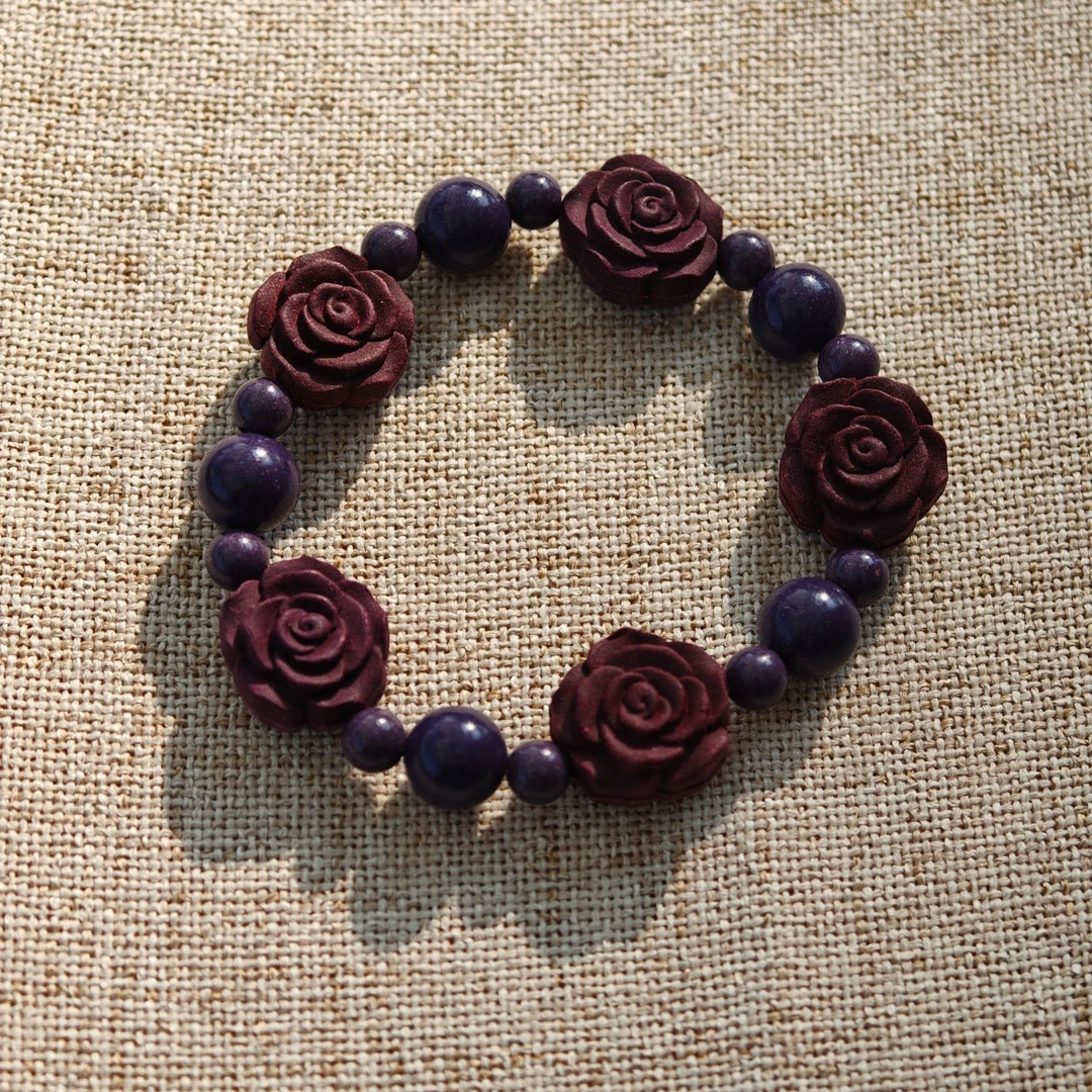 泥塑紫草忘忧茉莉飘雪花朵圈hx0045zt5779