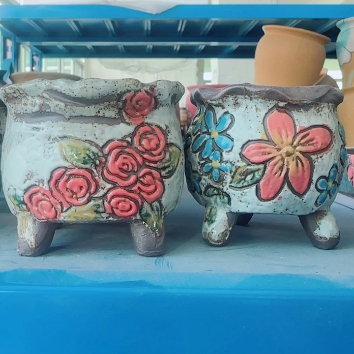 【半手工花盆浮力9.99包邮炸】