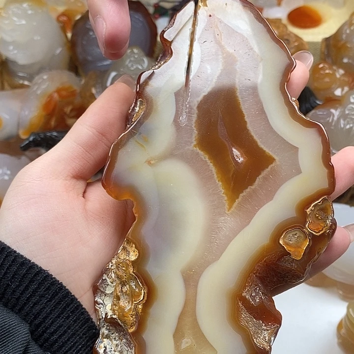 玛瑙/玉髓合金颈饰