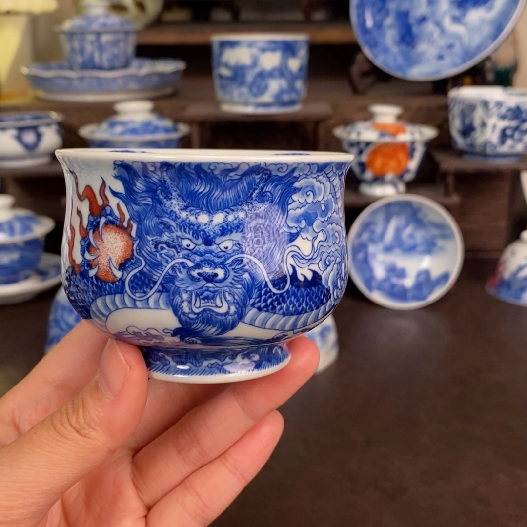 景德镇陶瓷手工手绘