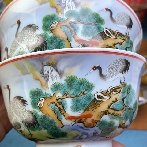 景德镇陶瓷藏式茶碗