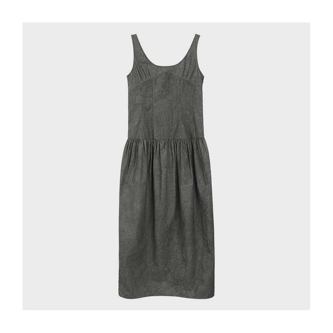 【艺洋穿搭】新款设计感简约时尚吊带连衣裙女休闲百搭