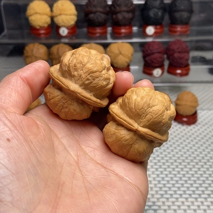 文玩核桃把件51金蟾疙瘩包