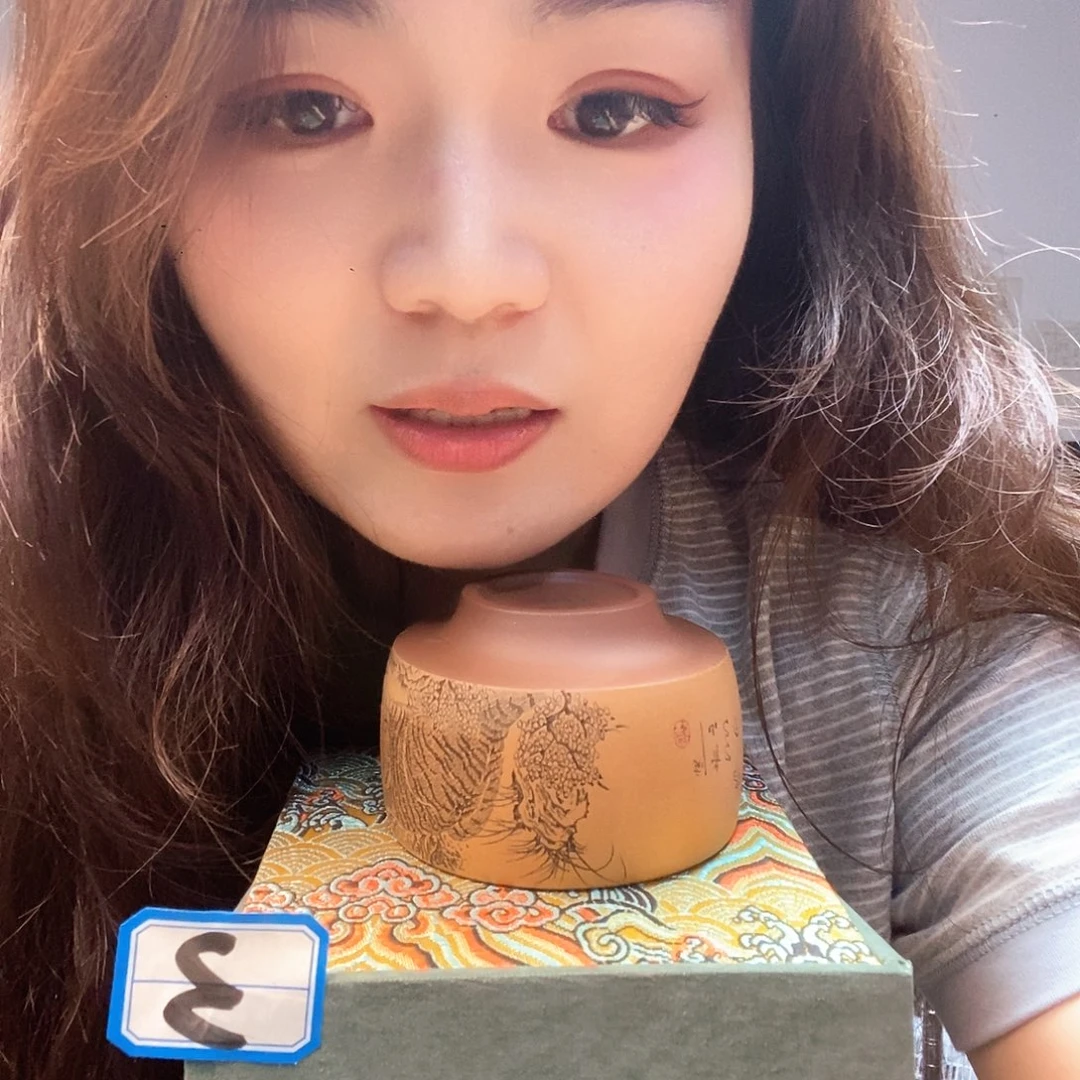 紫砂茶杯宜兴紫砂杯