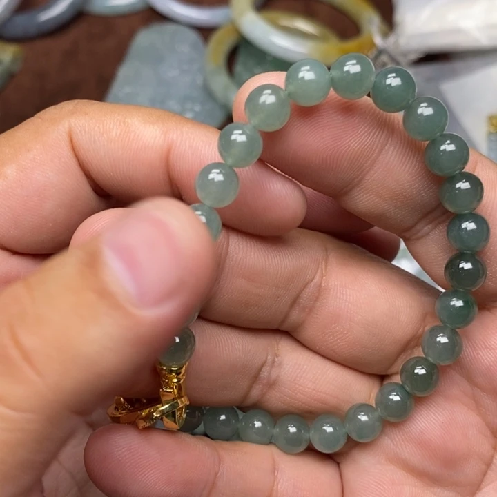 定制翡翠未镶嵌毛货需要抛光，请慎拍