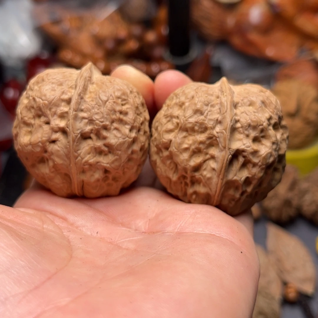 手串文玩核桃南***3瑕疵70