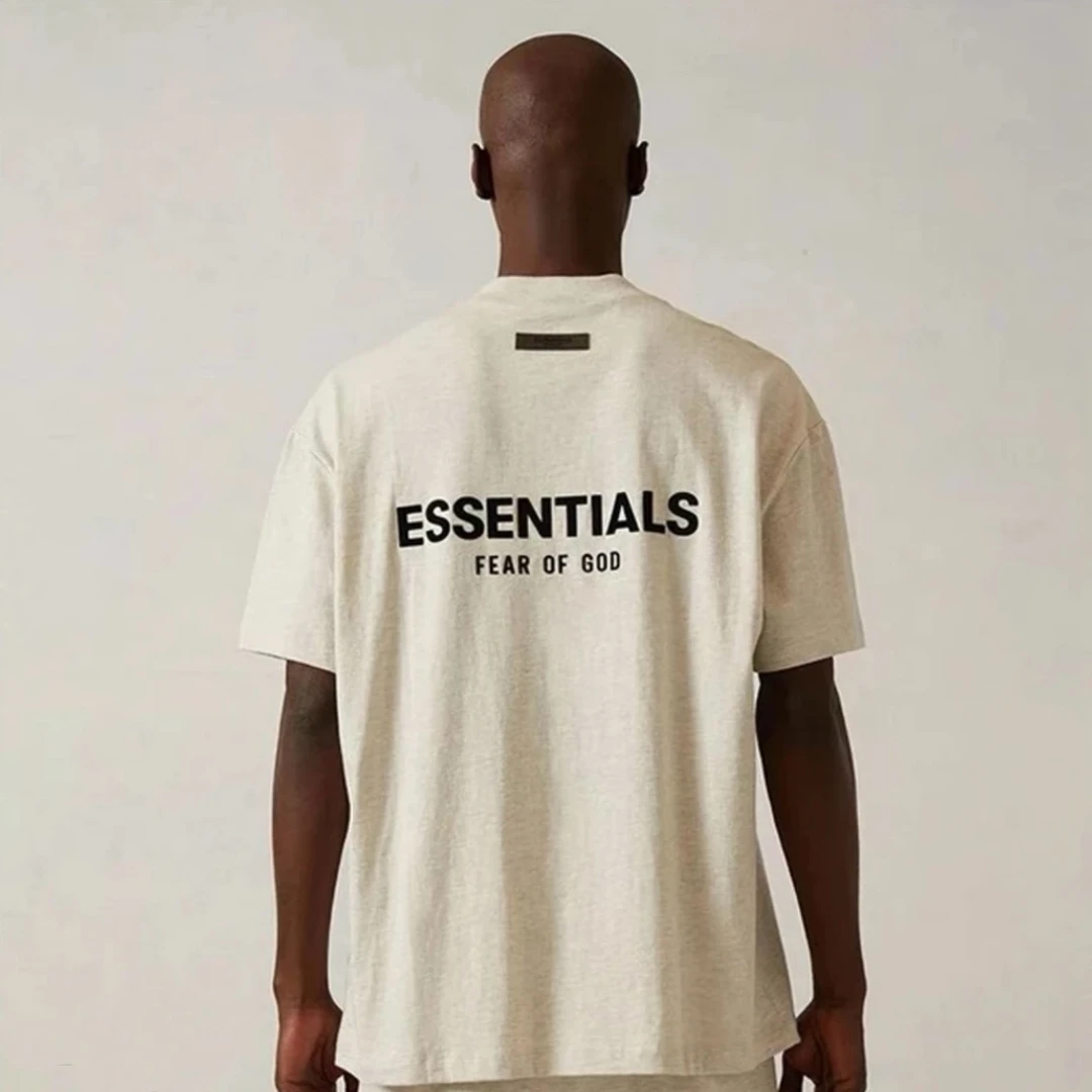 【单件】SS22 ESSENTIALS 第八季短袖前后植绒情侣短袖