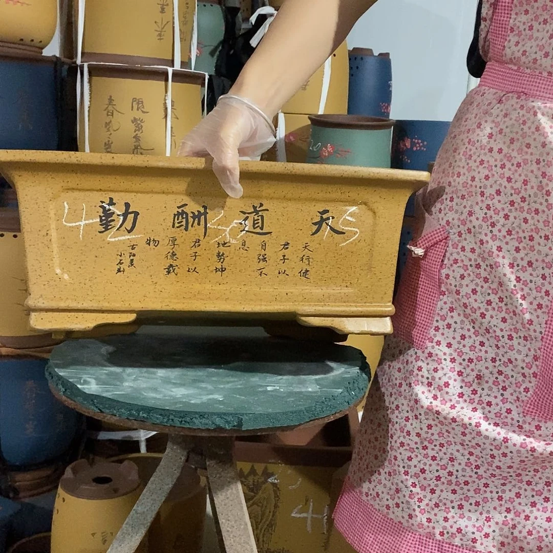 紫砂花盆紫砂花盆
