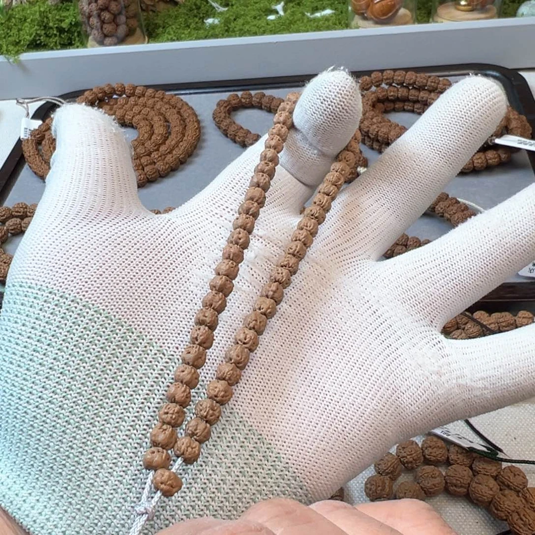 金刚菩提手串原装佛手手串卡6+