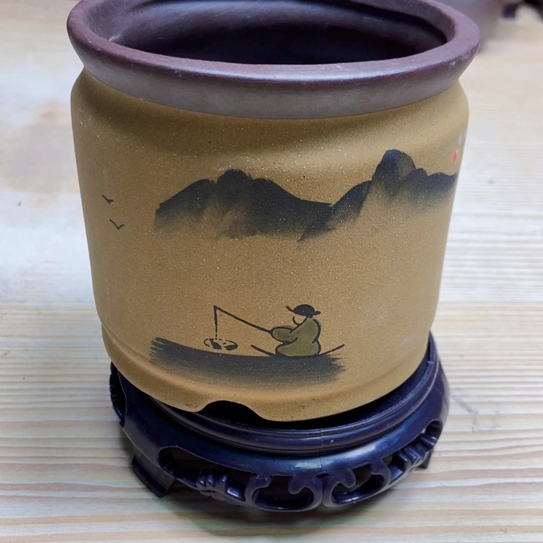 瓷片陶瓷花盆陶瓷艺术