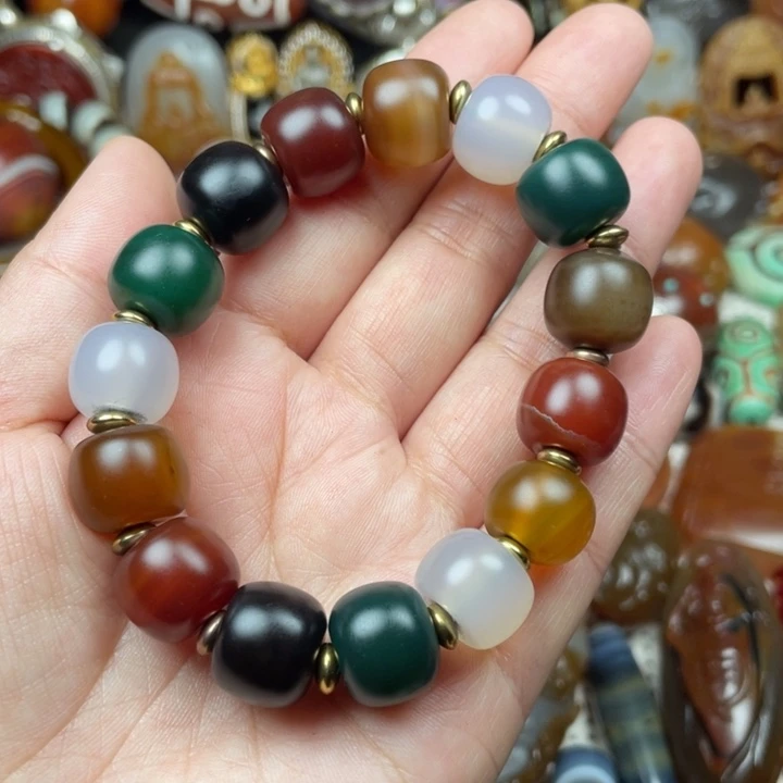 玛瑙/玉髓未镶嵌颈饰