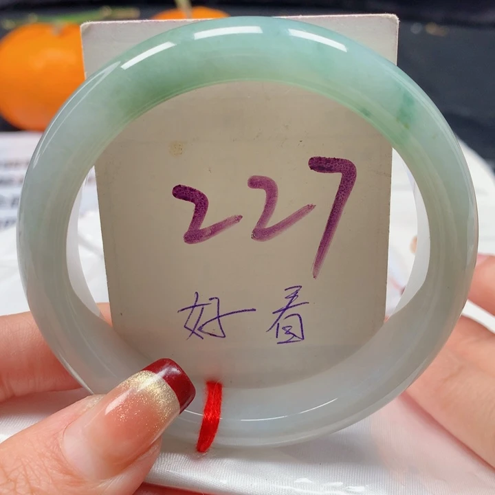 翡翠手镯未镶嵌天然翡翠58圈口