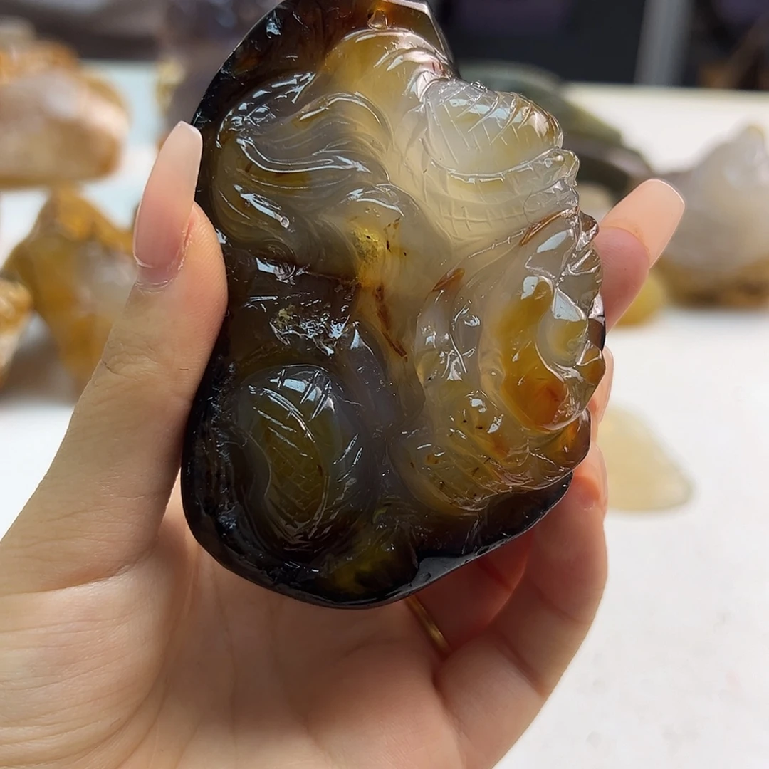 玛瑙/玉髓未镶嵌项链