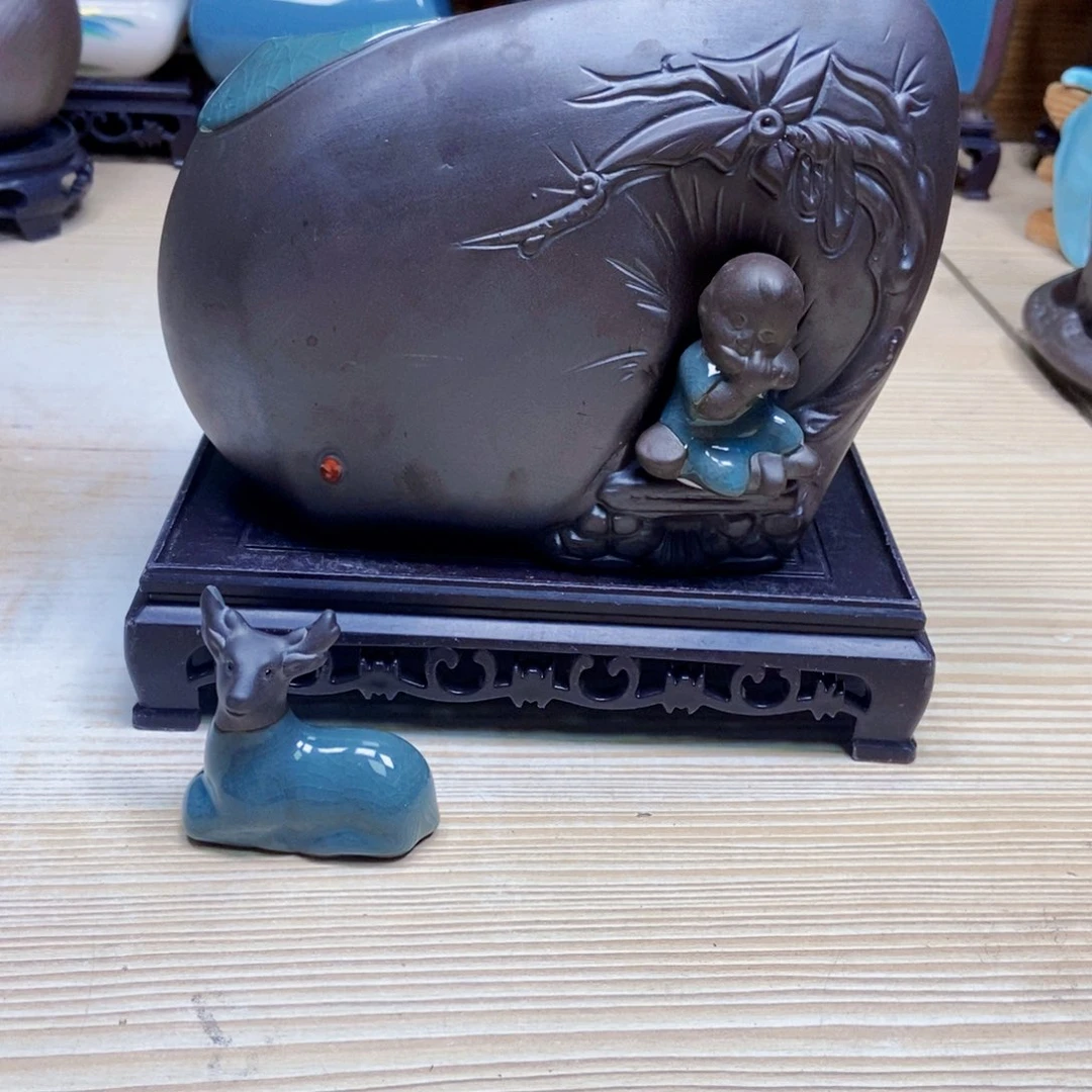 瓷片陶瓷花盆陶瓷艺术